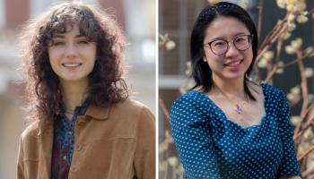 Theo O’Neill, left, and Zhiwen Xu