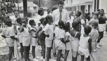 Bond’s civil rights work also included educational equity, student activism, health care, politics and environmental justice. (Courtesy of Julian Bond Papers Project)