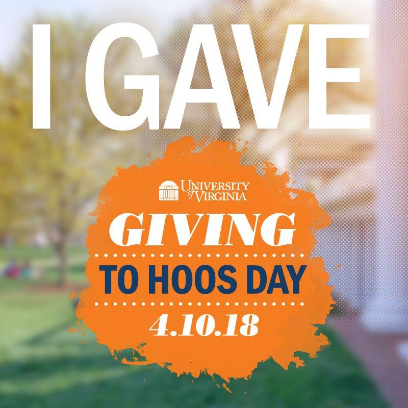 Giving to Hoos Day
