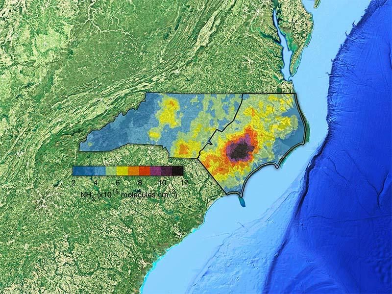 NC Satellite Image