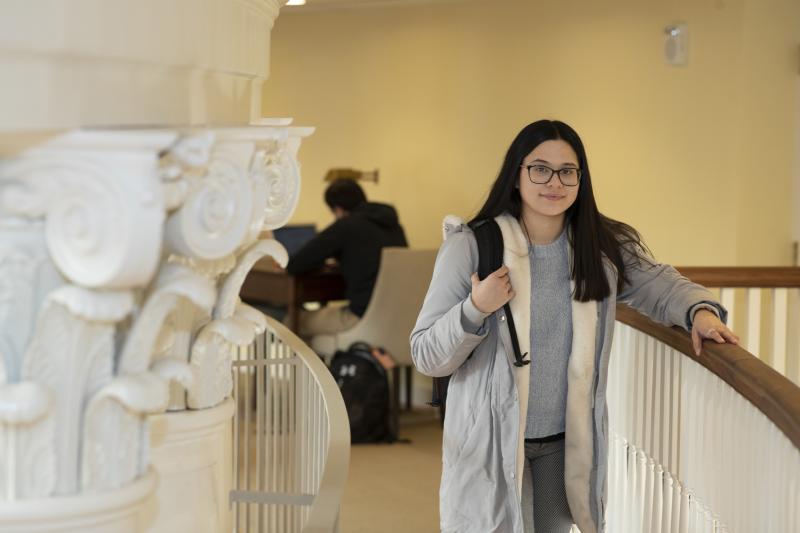As a self-described “first-generation, low-income student,” Astrid Escobar is studying how to pull others along behind her.