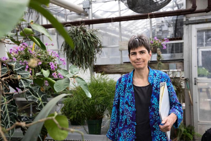 Biology professor, Laura Galloway, who explores evolutionary change in plants, co-authored the study.
