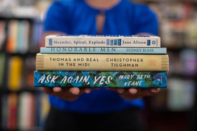 Photo of books that are suggestions for summer reading lists.