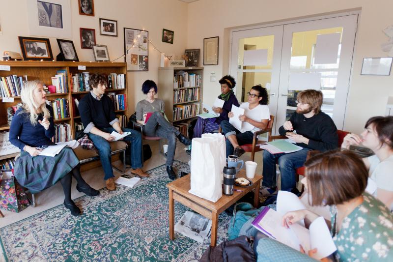 Lisa Spaar's poetry class