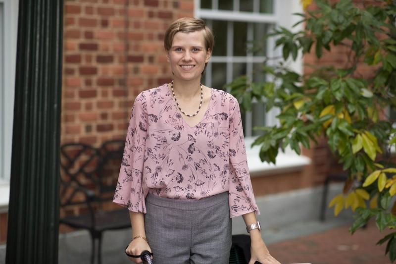 2020 A&S graduate Ashley Heuser was the student administrator for the Disability Studies Initiative and the president of Chronically Ill and Disabled Cavaliers. 