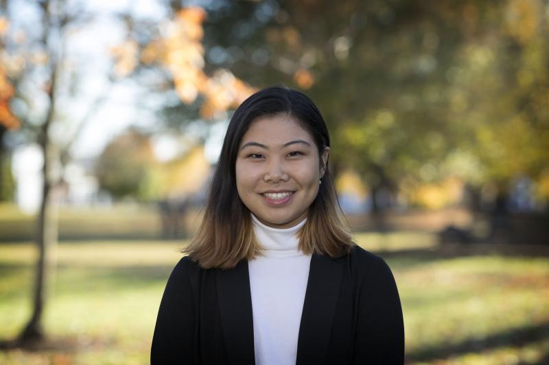 Graduating UVA student Eileen Zijia Ying will continue her studies at Oxford University next fall as a Rhodes Scholar.