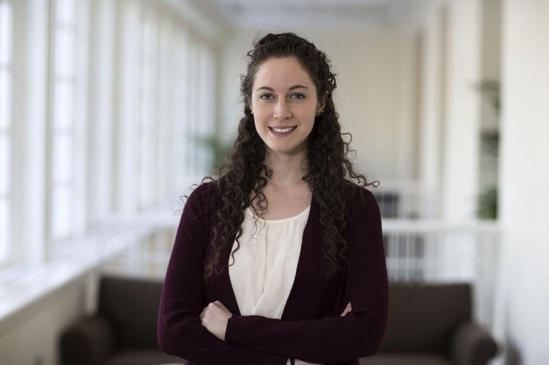 Fourth-year Biology and Religious Studies major Ashley O'Keefe
