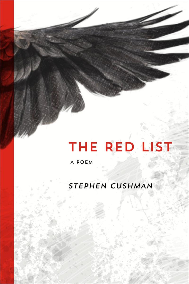 Cover of Stephen Cushman's book, \"The Red List\"