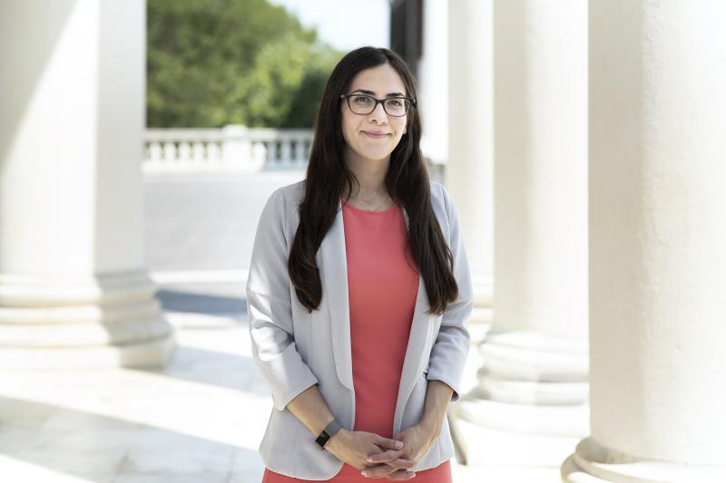 Meltem Yucel’s research won first place and the People's Choice Award at UVA's Three-Minute Thesis competition, in which doctoral students present their research to general audiences.
