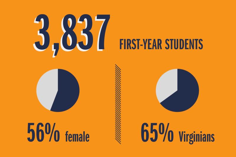 Inside the UVA Class of 2022 data graphics