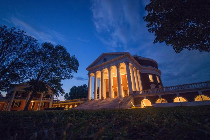 The Rotunda building at the University of Virginia