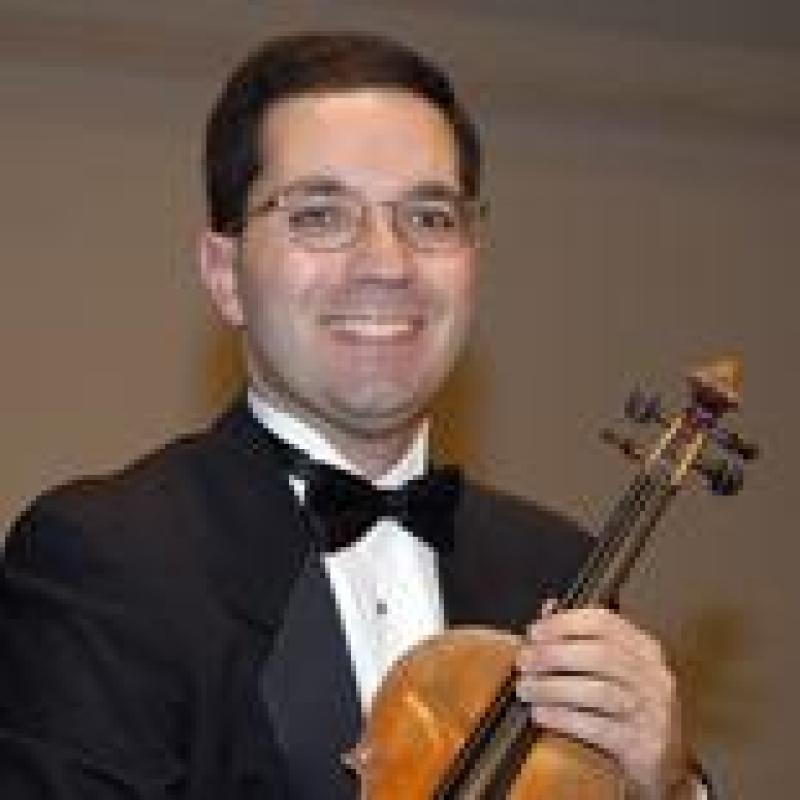 David Sariti, Baroque Ensemble director and violinist, Music
