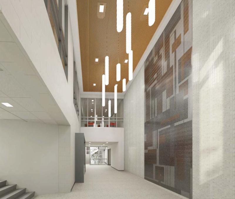 Gilmer Hall - Northeast Foyer