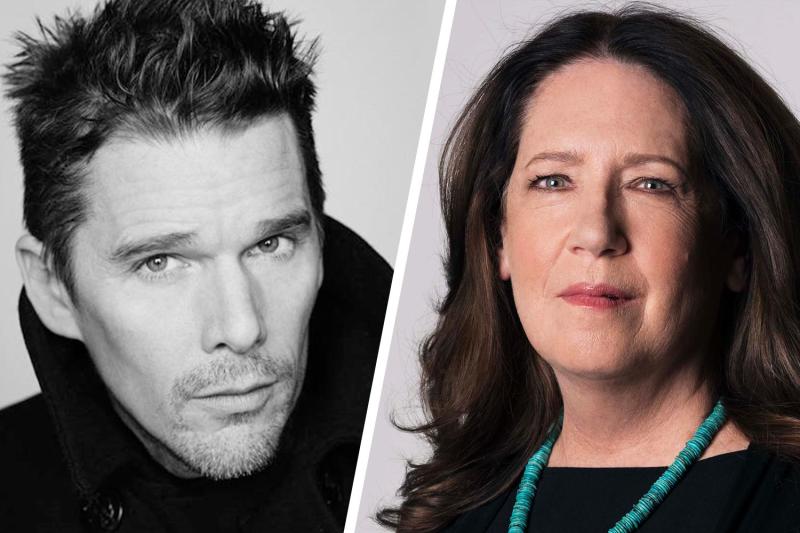 Ethan Hawke, left, and Ann Dowd are among the special guests. 