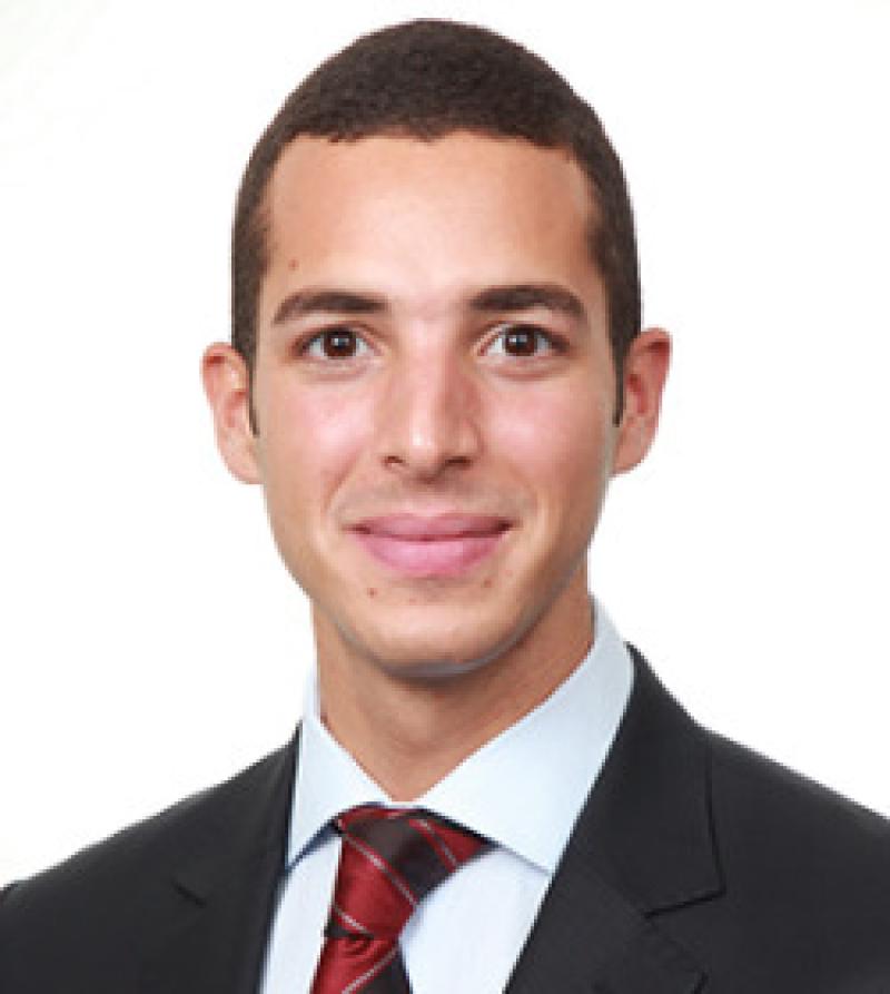 Mostafa Allam '10, triple-majored in Systems Engineering, Economics and Middle Eastern Studies