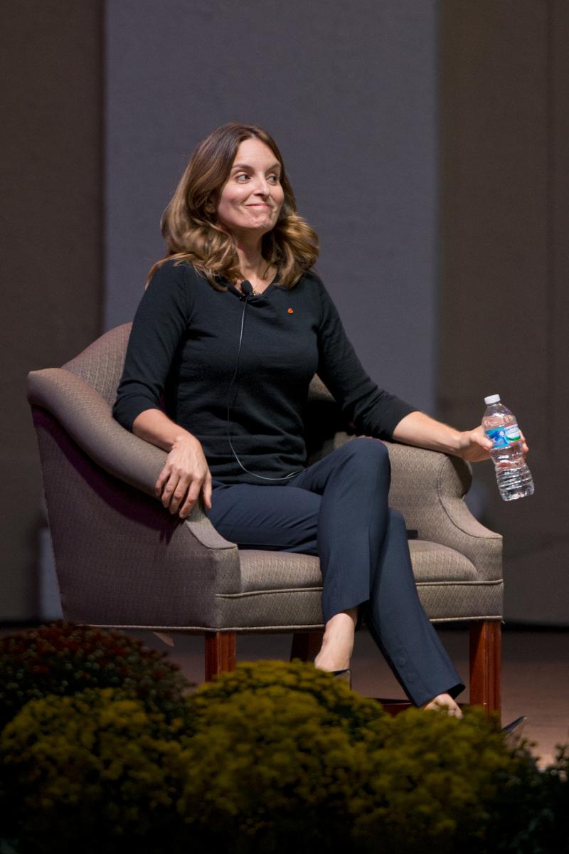 Tina Fey (Drama '92) returns to U.Va.