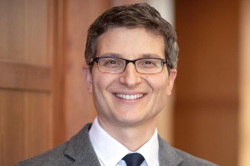 Michael Gilbert strives to be open and collegial, he said, unlike the stereotype of the stern, aloof law professor.