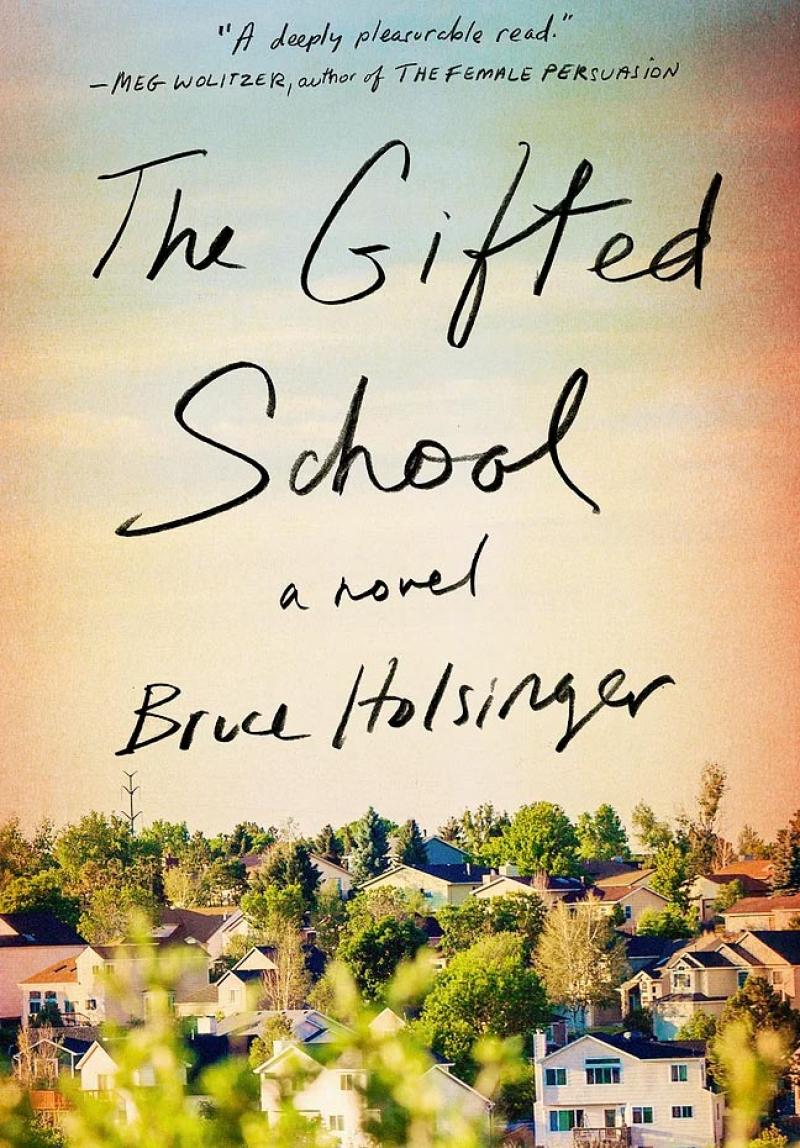 Cover of Bruce Holsinger's novel, \"The Gifted School\"