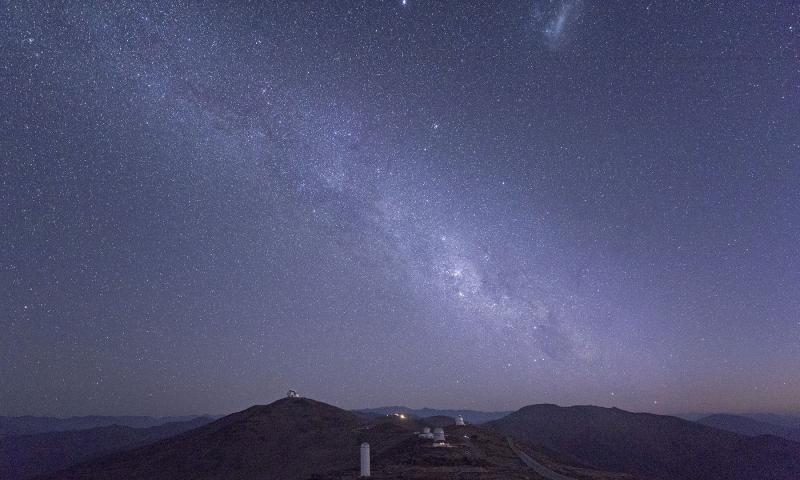 A view of the Milky Way from Chile’s Las Campanas Observatory 