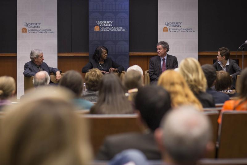 Panel of historians at the opening of the John L. Nau III Center for Civil War HIstory